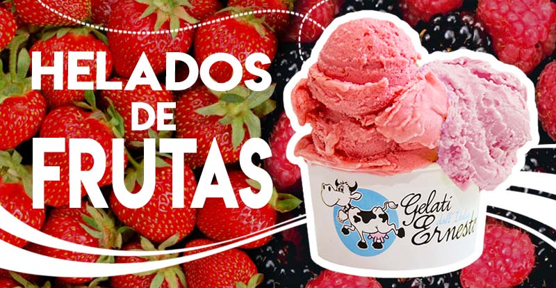 Los helados de frutas naturales según la Heladería Ernesto en Valladolid